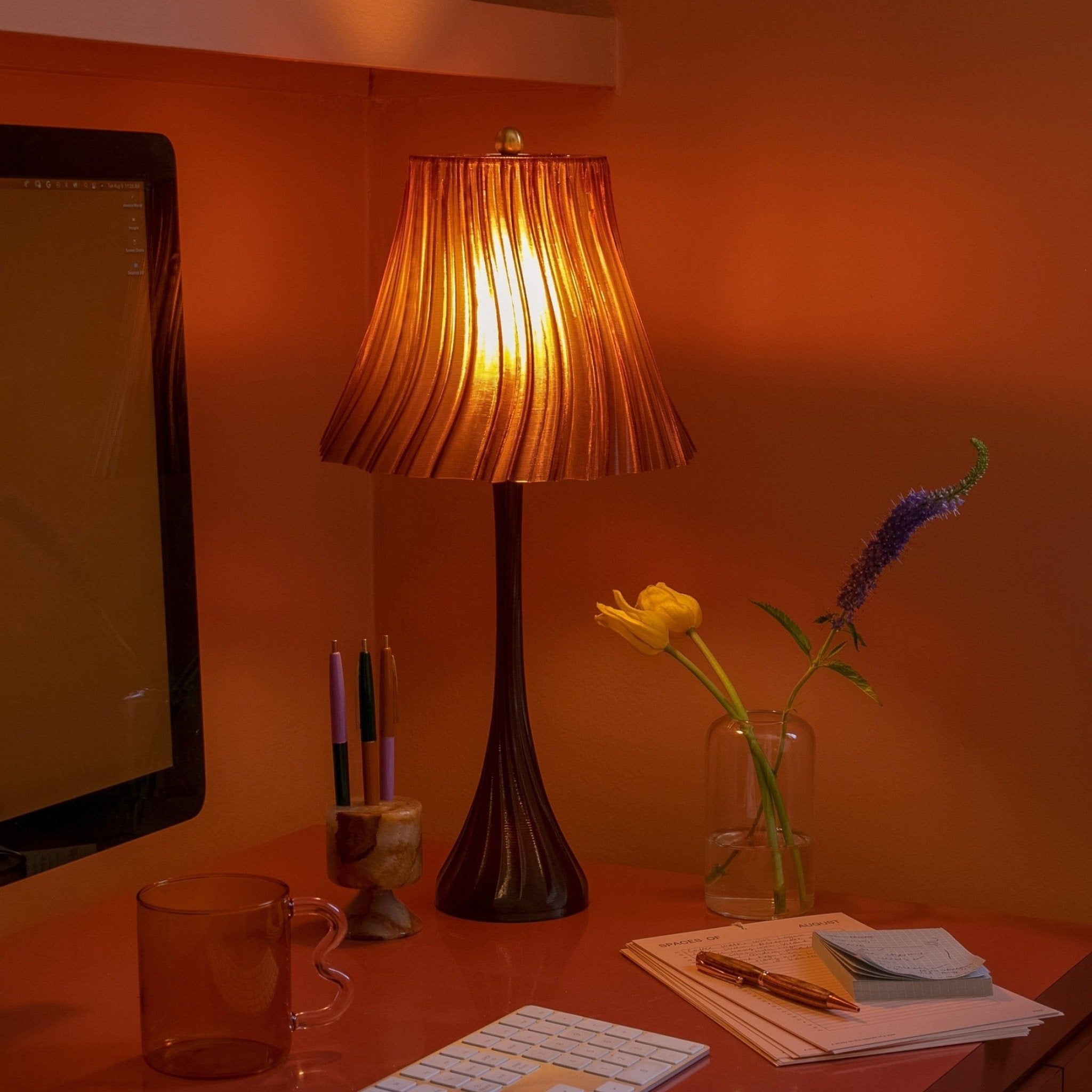 Pleat Lamp - HearthHub