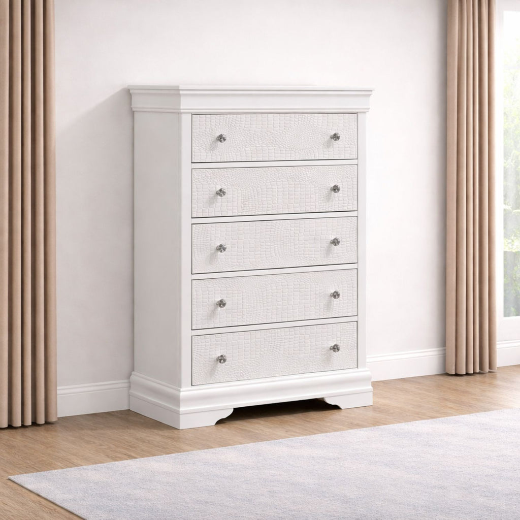 Blaze - Modern 5 Drawer Chest - HearthHub