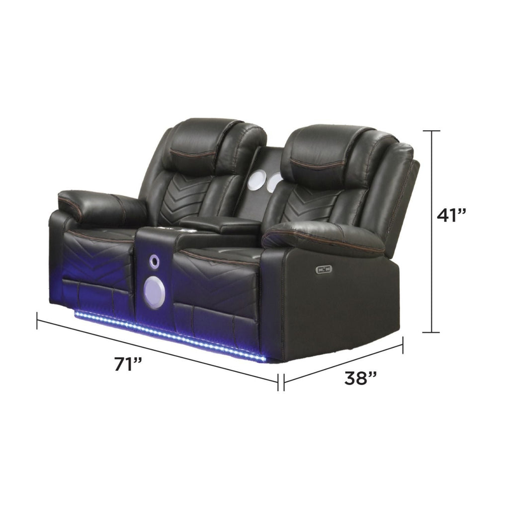 Challenger - LED Power Recliner Set - HearthHub