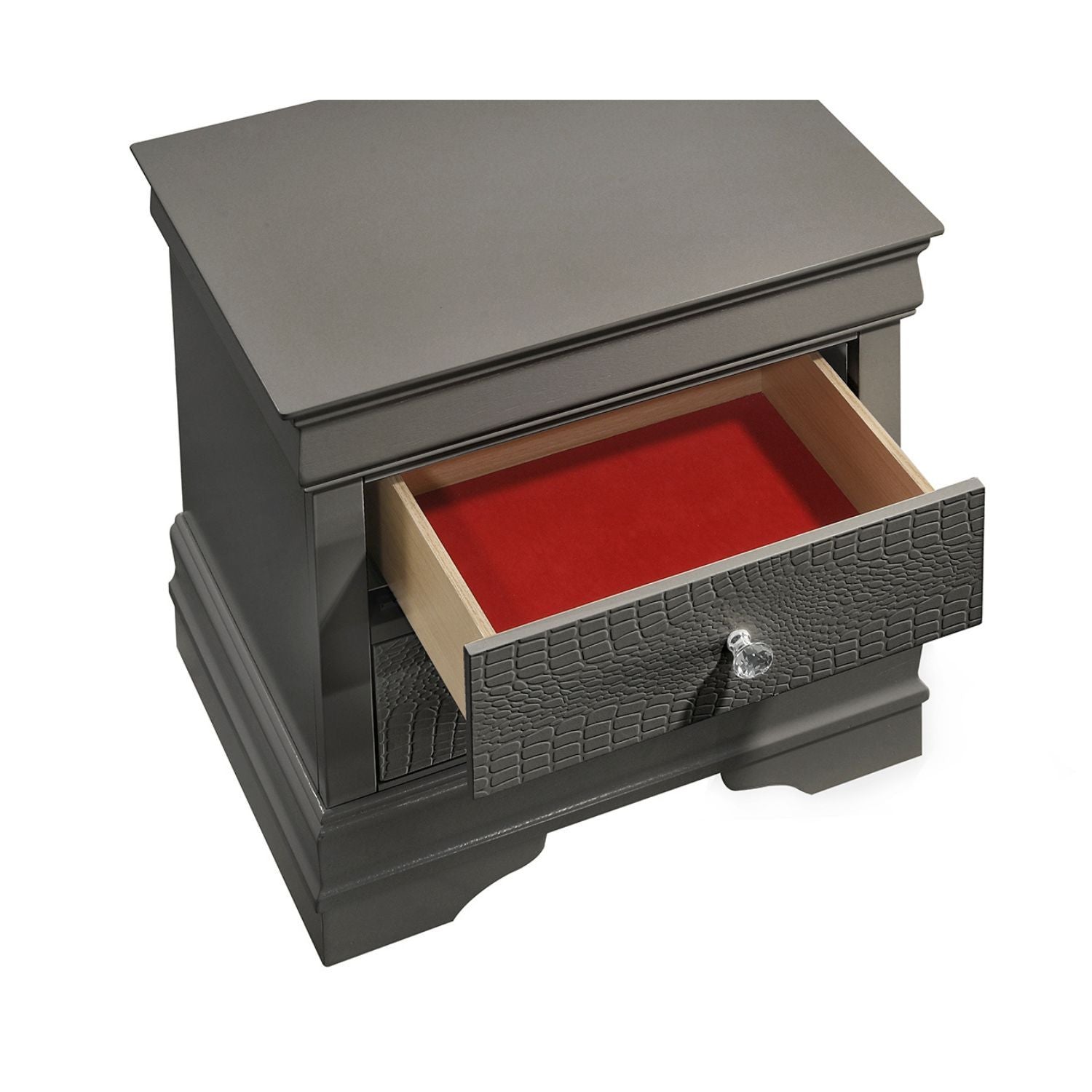 Blaze - 2 Drawer Nightstand - HearthHub