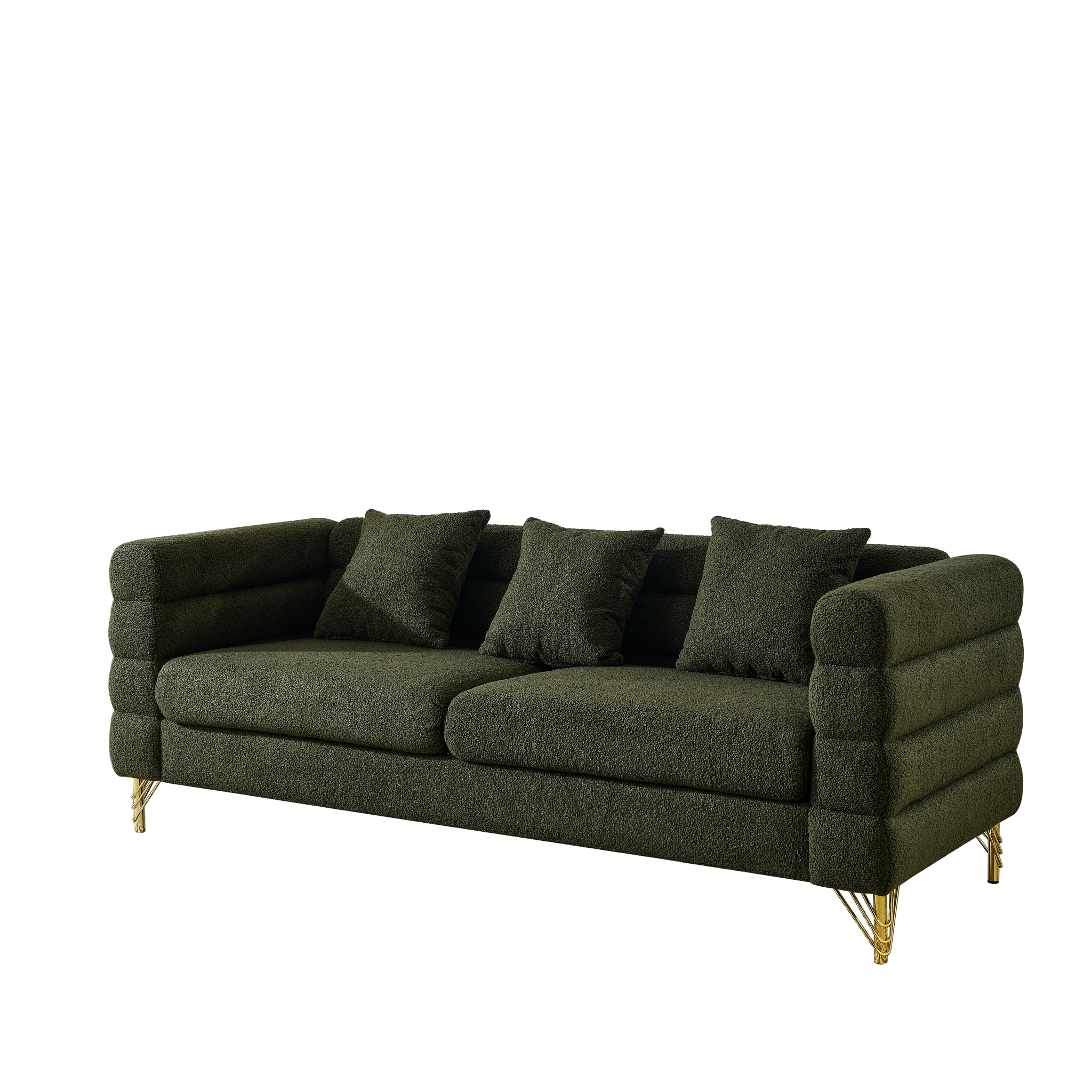Green Teddy Sofa - HearthHub