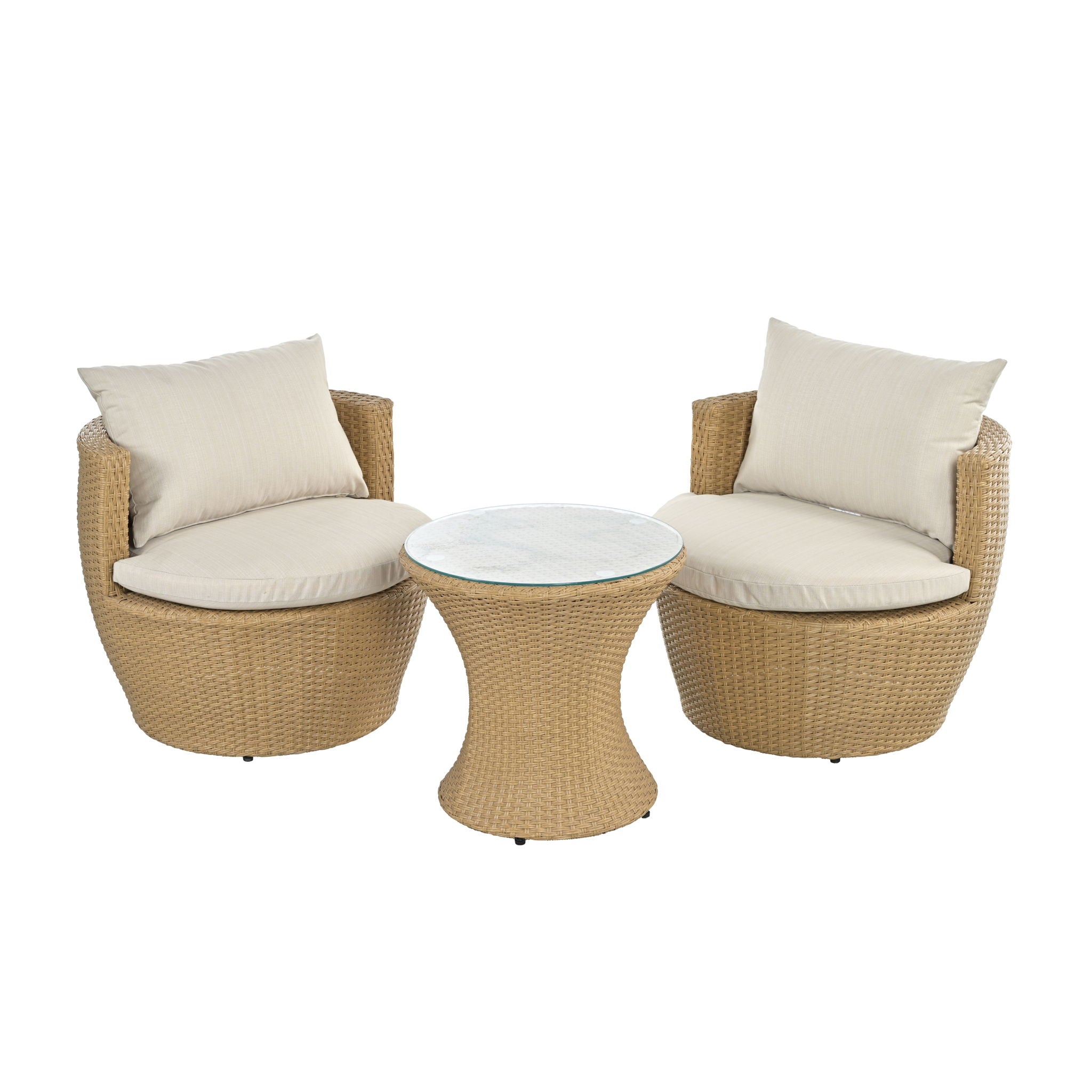 Kono - Chat Set Outdoor Furniture - HearthHub