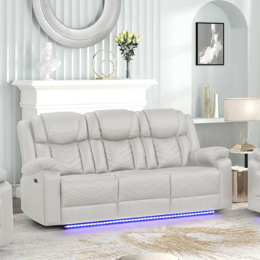 Challenger - LED Power Recliner Set - HearthHub
