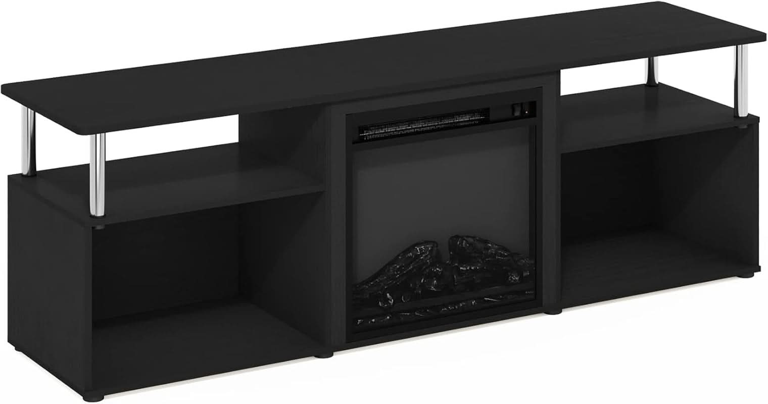 Entertainment Center With Electric Fireplace For 70 Inch TV - HearthHub
