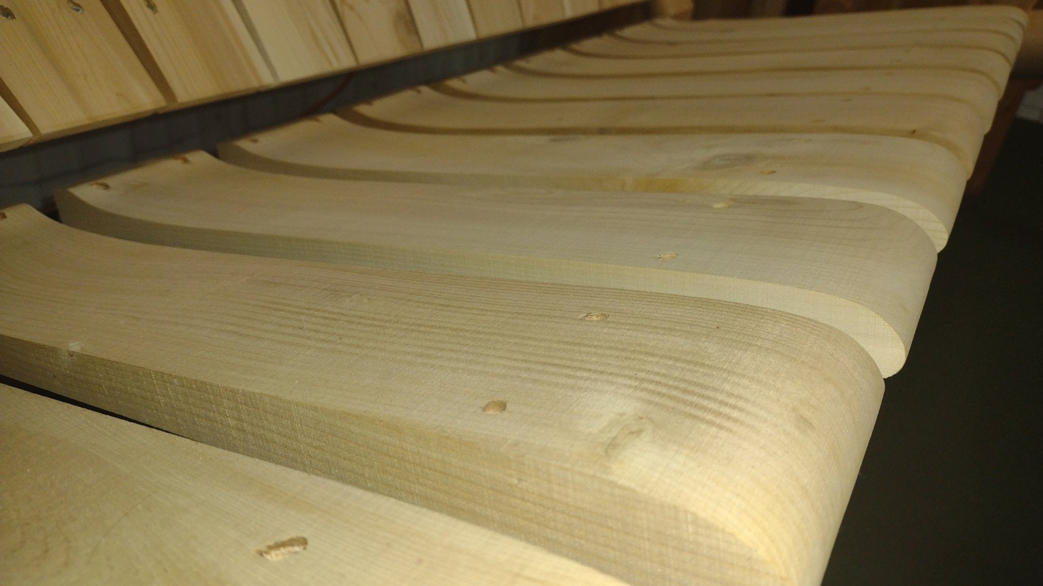 Log Wooden Deck Chair - HearthHub