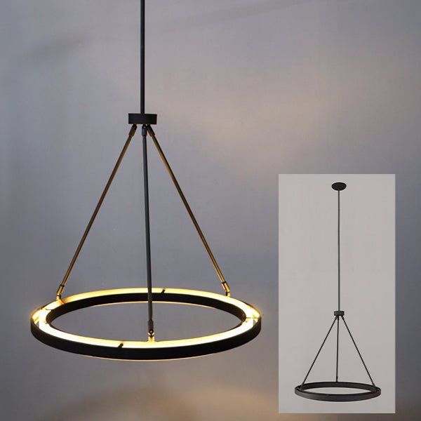 Adjustable Round LED Chandelier - HearthHub