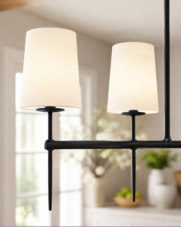 5 Light Linear Chandelier - HearthHub