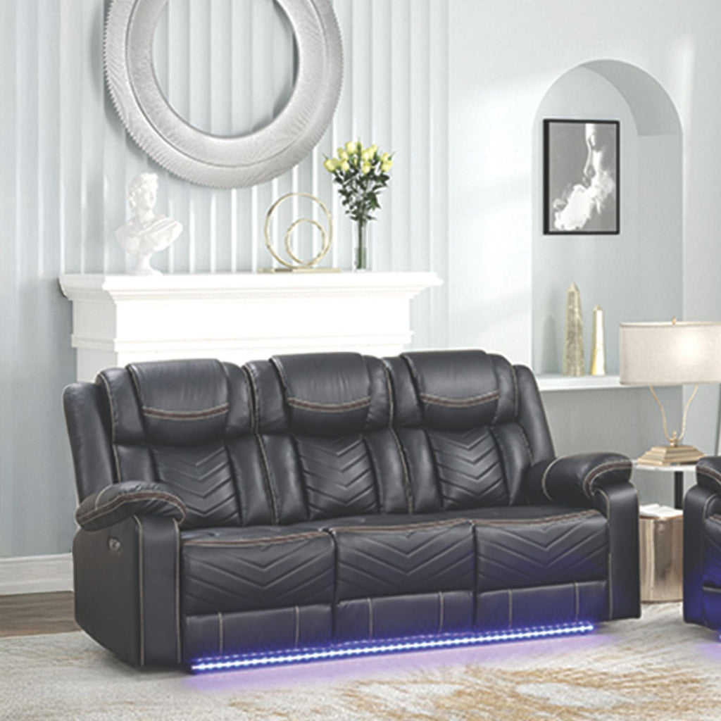 Challenger - LED Power Recliner Set - HearthHub
