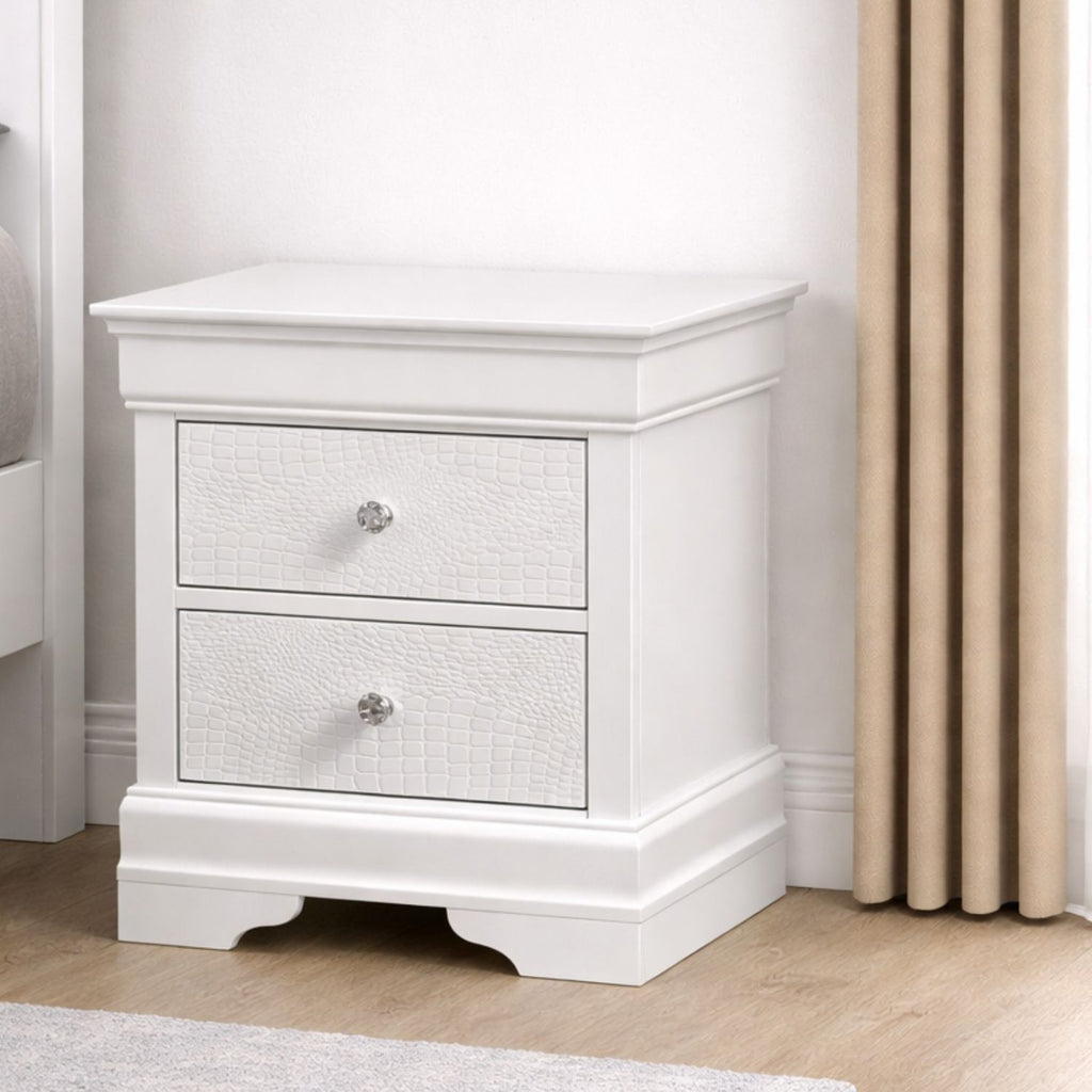 Blaze - 2 Drawer Nightstand - HearthHub
