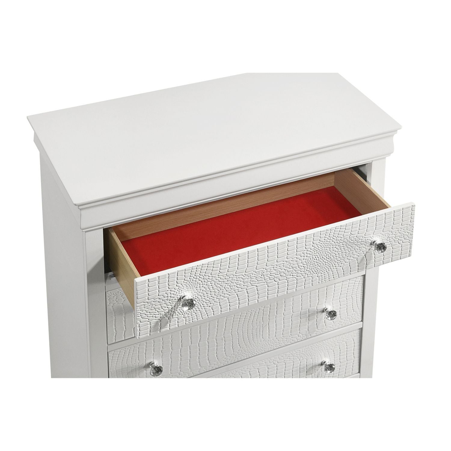 Blaze - Modern 5 Drawer Chest - HearthHub