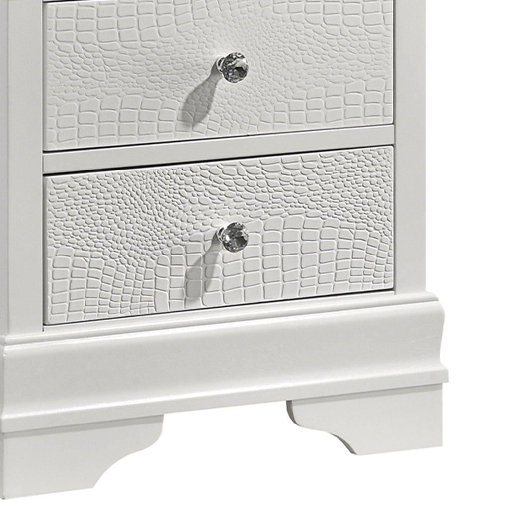 Blaze - 2 Drawer Nightstand - HearthHub