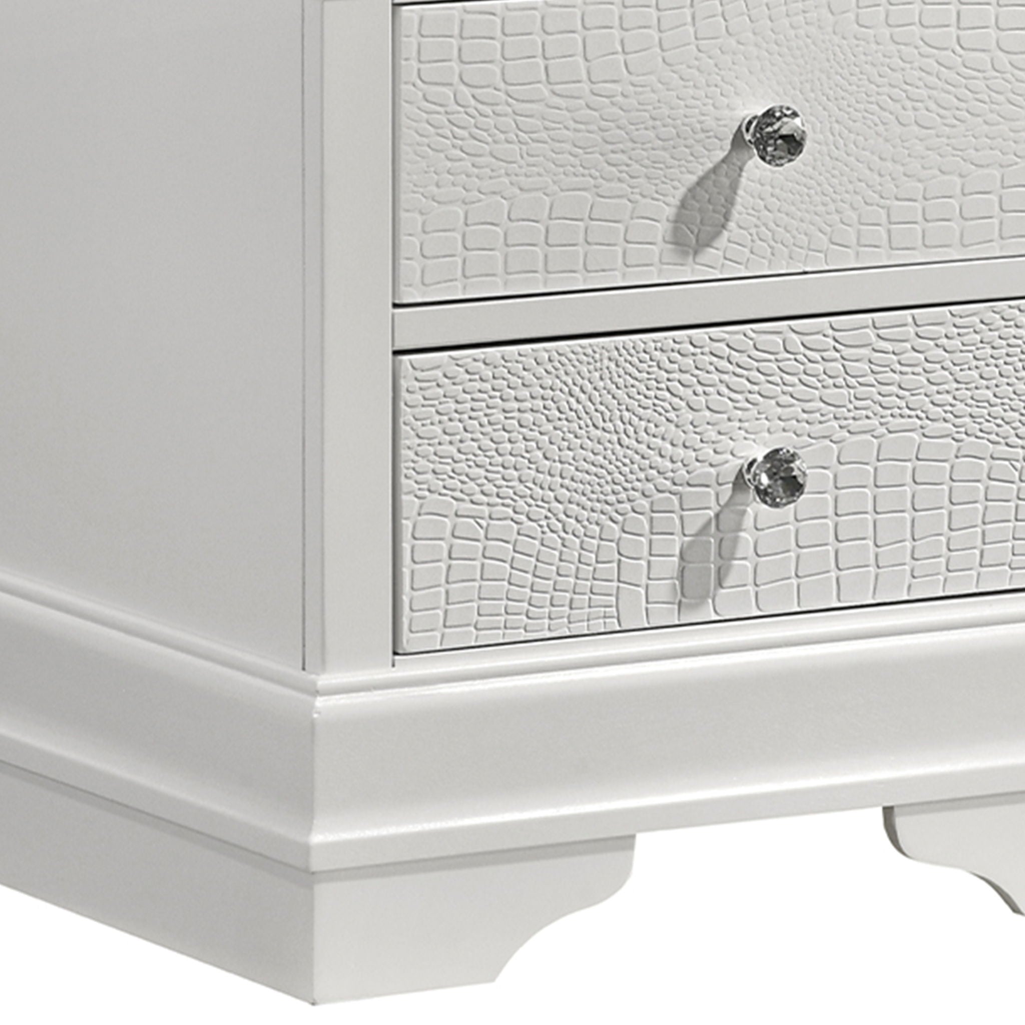 Blaze - 2 Drawer Nightstand - HearthHub