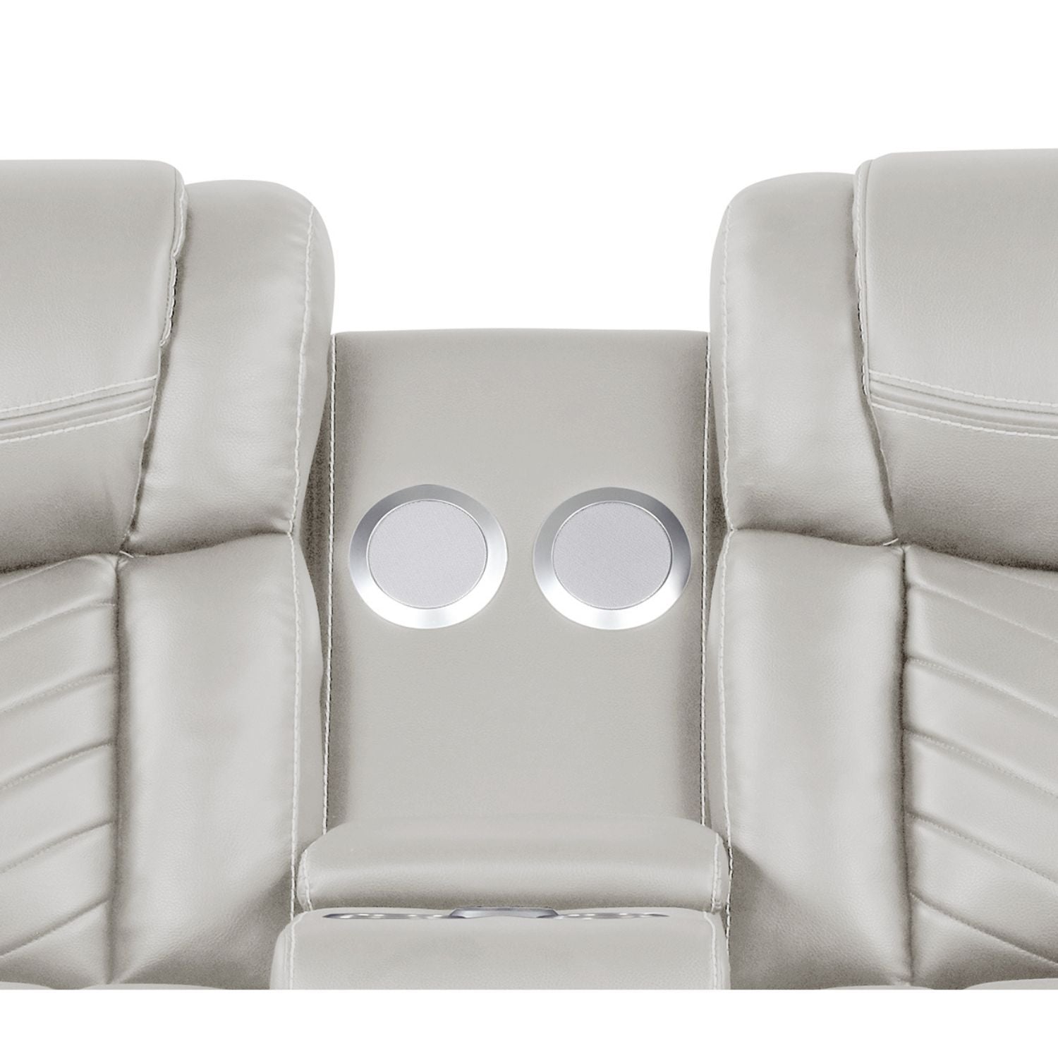 Challenger - LED Power Recliner Loveseat - HearthHub