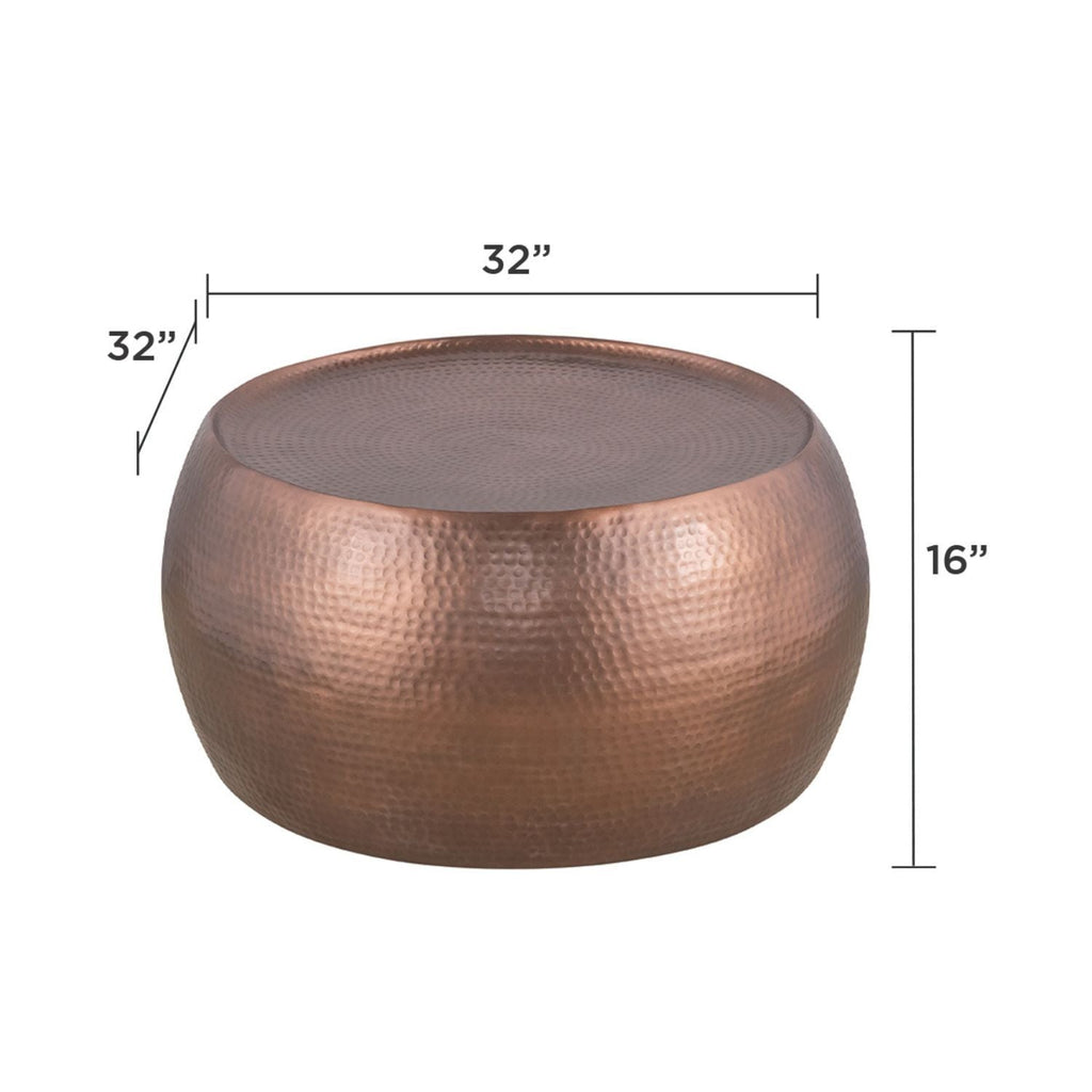 Ct501 - Modern Contemporary Round Coffee Table - HearthHub