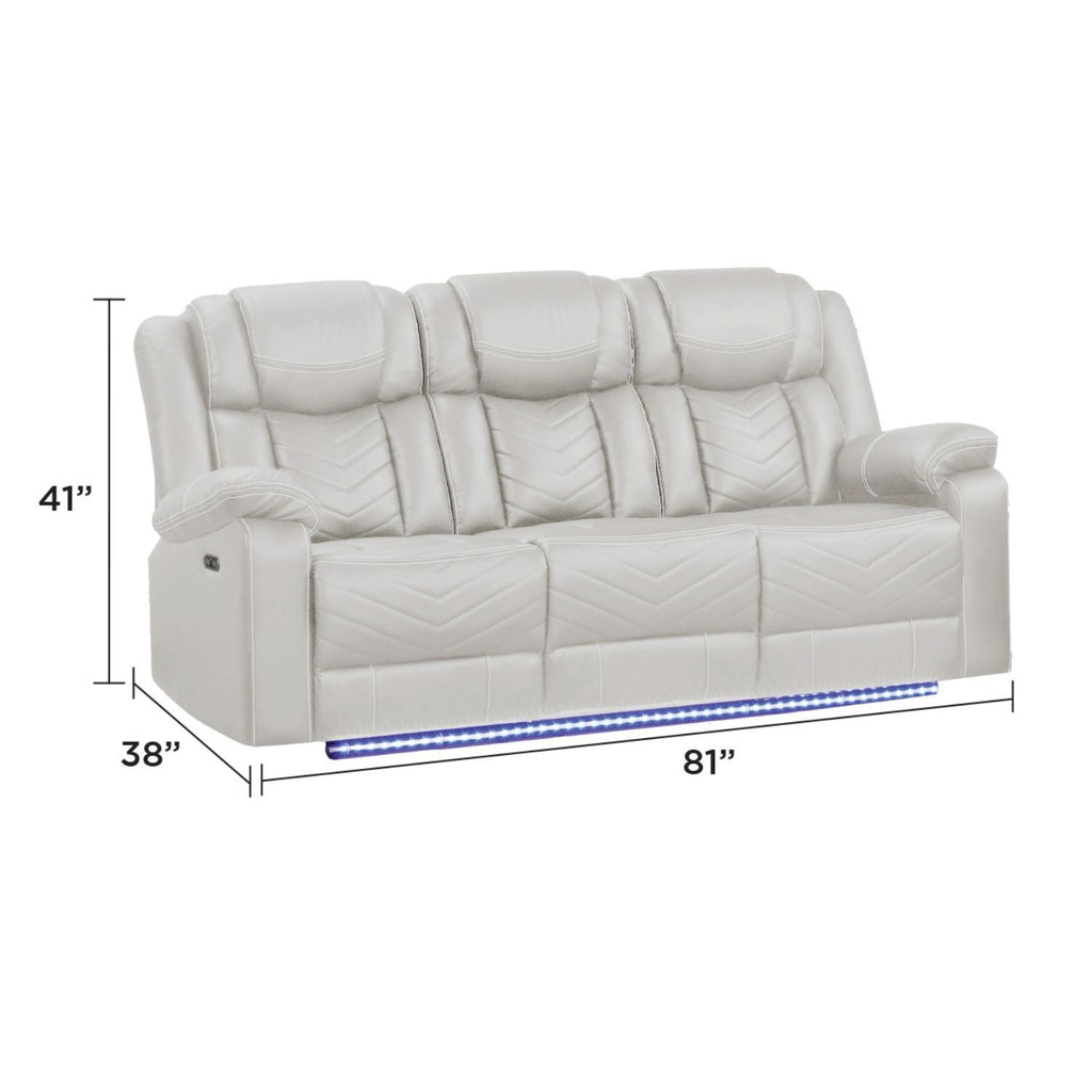 Challenger - LED Power Recliner Set - HearthHub
