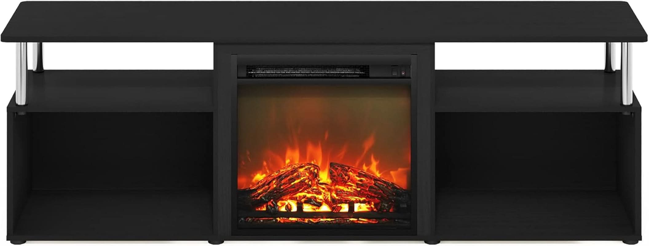 Entertainment Center With Electric Fireplace For 70 Inch TV - HearthHub