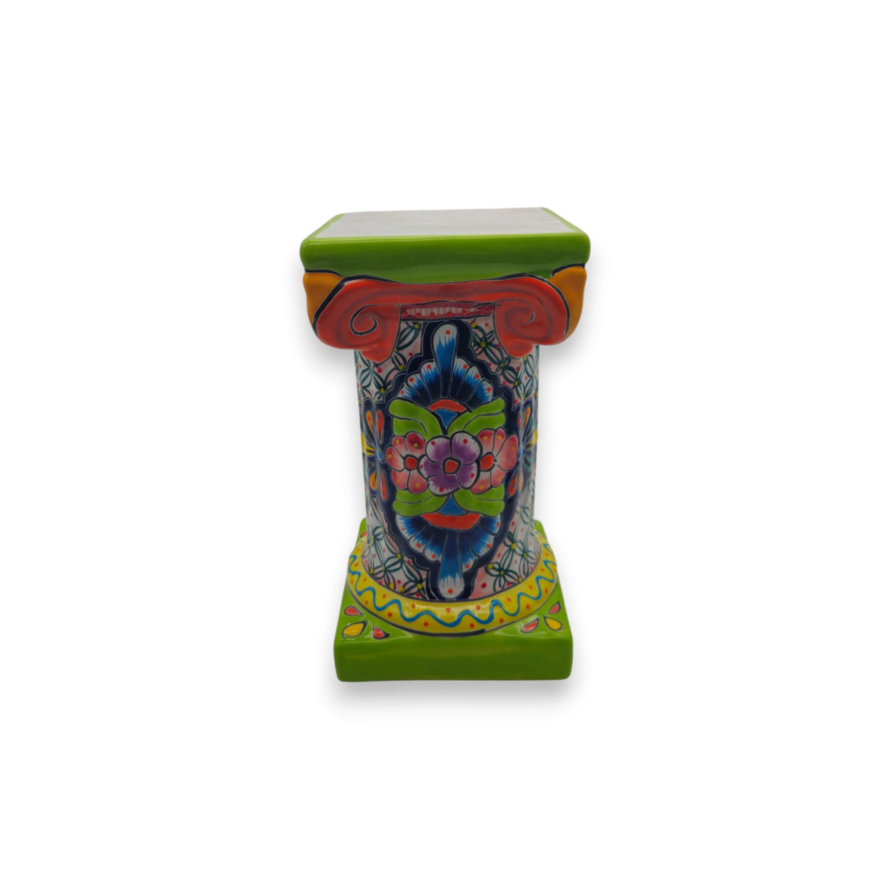 Hand-Painted Talavera Bird Bath