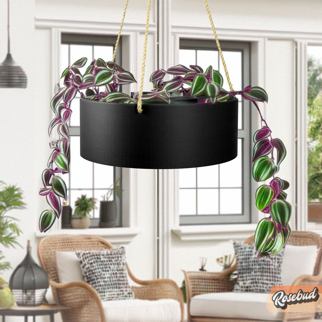 Hanging Chandelier Planter with Drainage - HearthHub