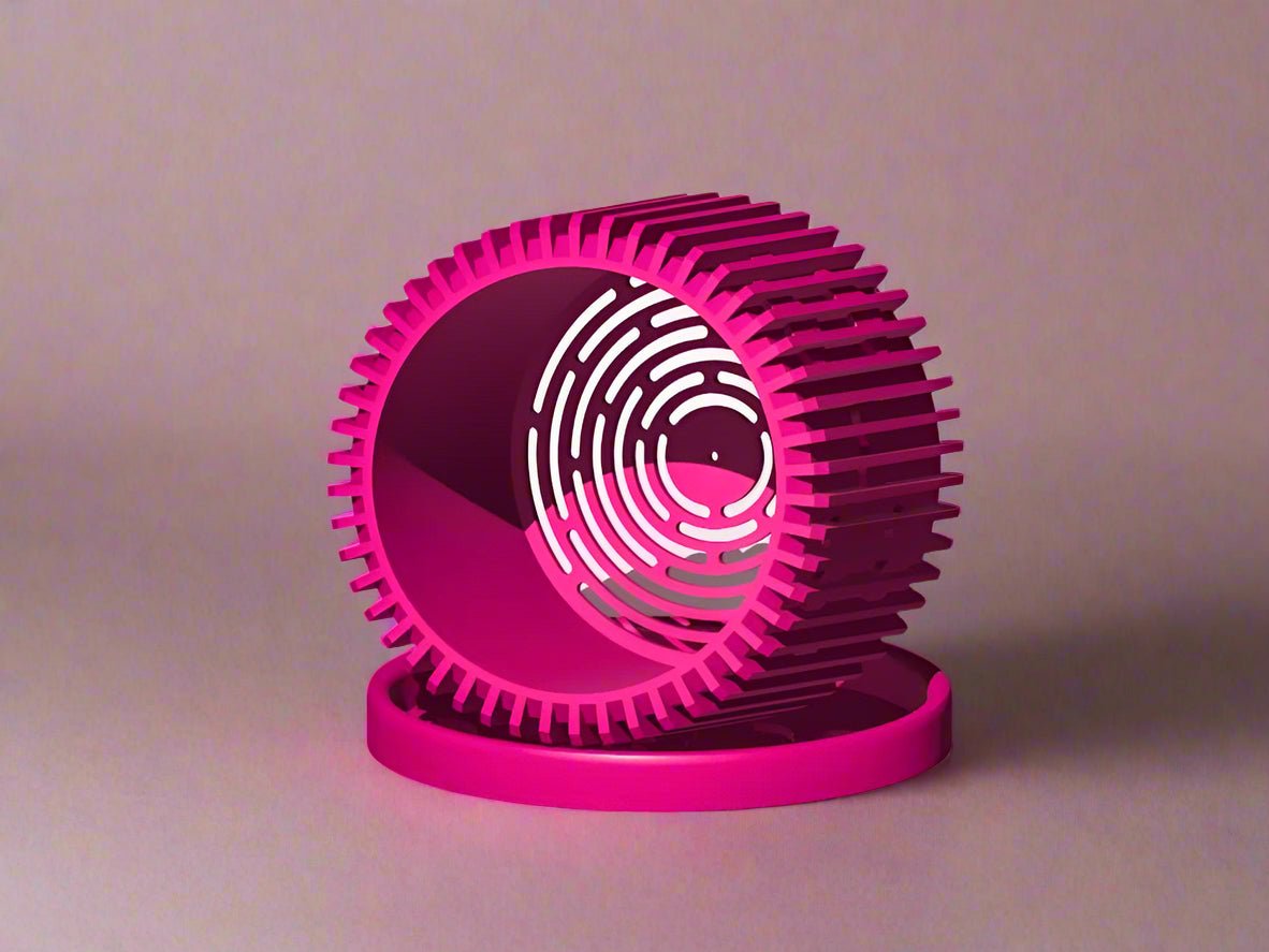 Modern Heart - Shaped Planter with Drainage & Saucer – Unique Valentine’s Day Gift for Plant Lovers, 3d Printed Planter Home Hosting Decor, - HearthHub