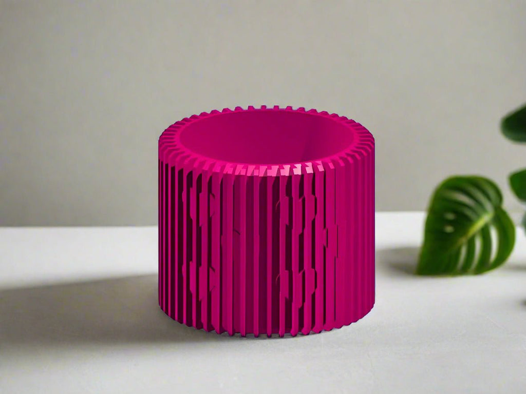 Modern Heart - Shaped Planter with Drainage & Saucer – Unique Valentine’s Day Gift for Plant Lovers, 3d Printed Planter Home Hosting Decor, - HearthHub