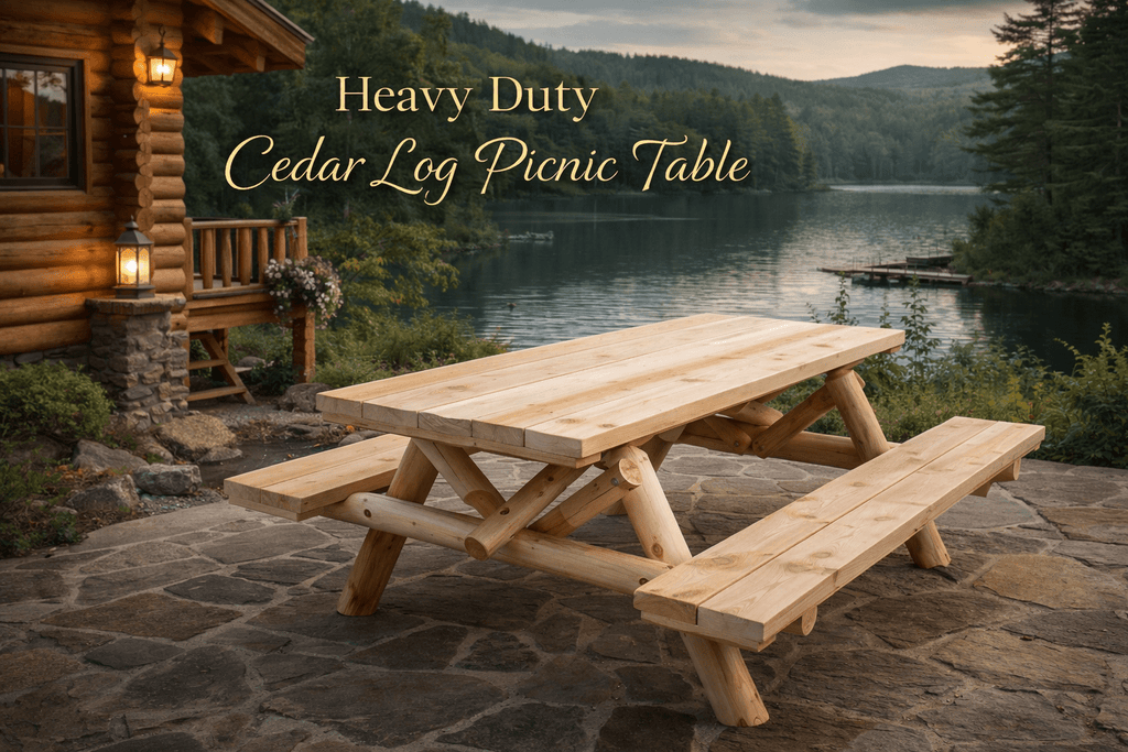 Outdoor Farmhouse Dining Table - HearthHub