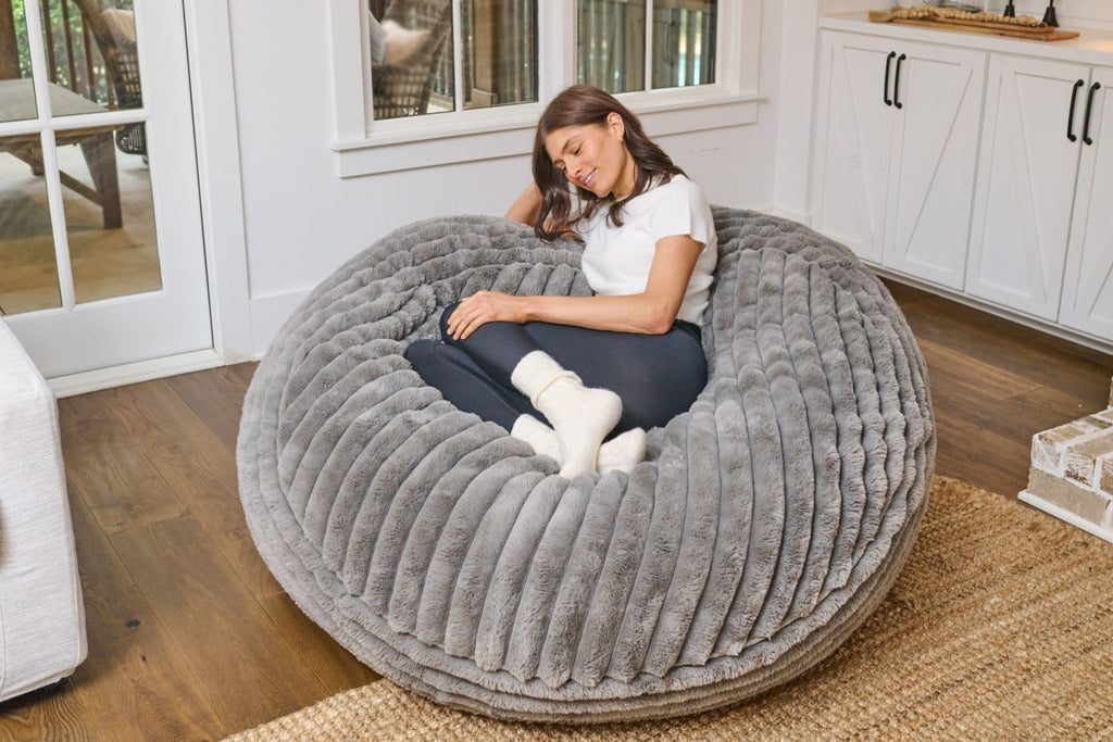 Classic Bean Bag Chair (Standard) - HearthHub