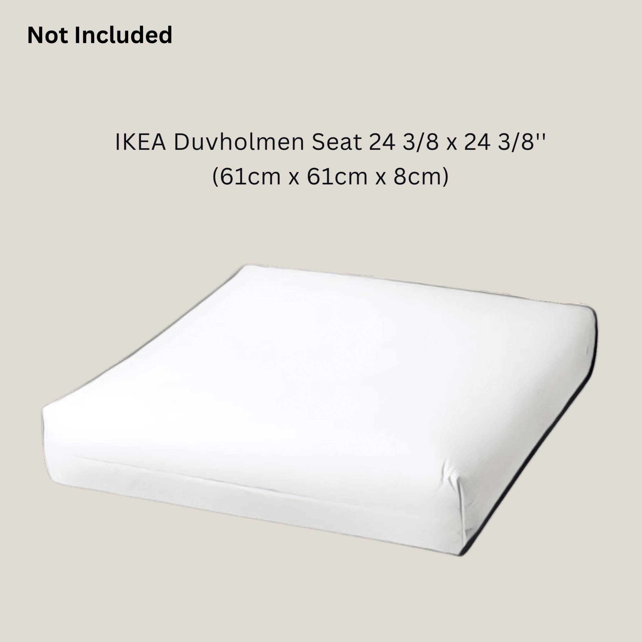 Banana Leaf Blue Rain Outdoor Slip Covers, Compatible with IKEA Duvholmen - HearthHub